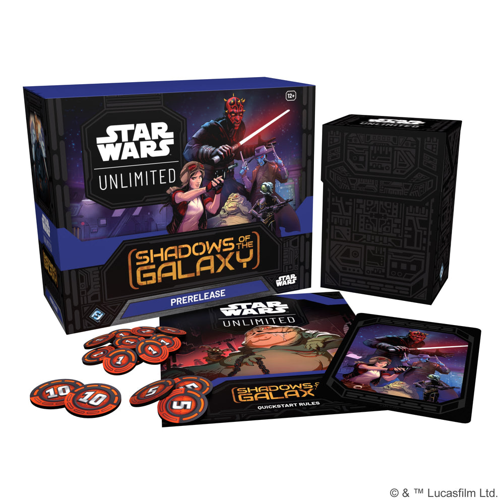 Star Wars: Unlimited - Shadows of the Galaxy Prerelease Kit (ONLINE ORDER ONLY)