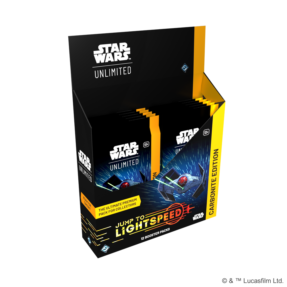 Star Wars: Unlimited - Jump to Lightspeed Carbonite Booster Display (ONLINE ORDER ONLY)