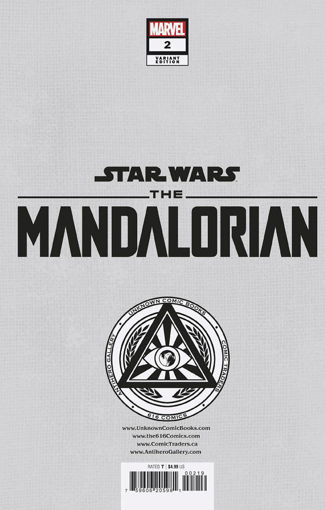 Star Wars: The Mandalorian Season 2 #2 Unknown Comics Tyler Kirkham Exclusive Virgin Var (07/26/2023) (ONLINE ORDER ONLY)