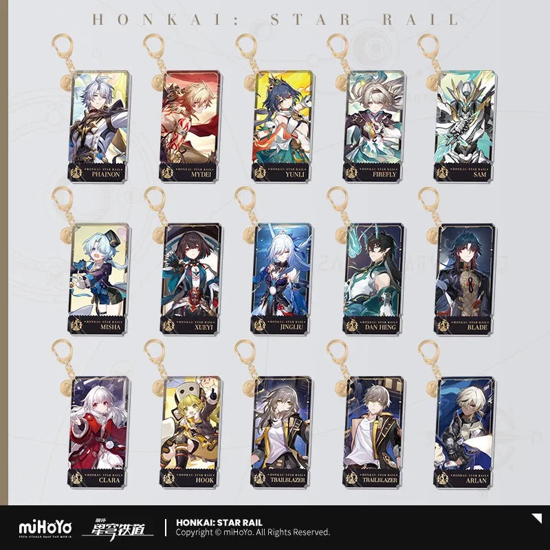 The Destruction Character Warp Artwork Acrylic Keychain (ONLINE ORDER ONLY)