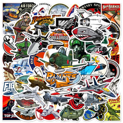 TOP GUN Stickers 10/30/50PCS Laptop Fridge Luggage Motorcycle Bike Decals Wholesale (Online Order Only)