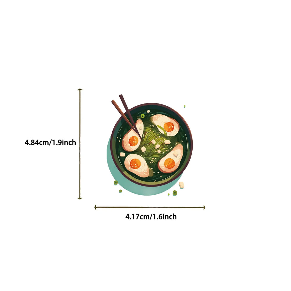 30Pcs Green Vegetables and Fruits Stickers Cute DIY Toy Gift Graffiti Decal Phone Luggage Laptop Scrapbook Waterproof Sticker (ONLINE ORDER ONLY)