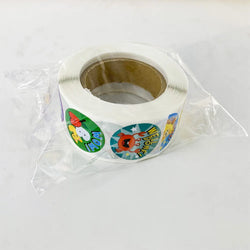 100-500pcs Reward Stickers Encouragement Sticker Roll For Kids Motivational Stickers With Cute Animals For Students Teachers (ONLINE ORDER ONLY)