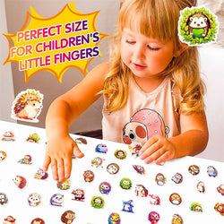 10/30/50PCS Cute Cartoon Hedgehog PVC Sticker Aesthetic Children's Decoration Scrapbooking Stationery School Supplies for Kids (ONLINE ORDER ONLY)