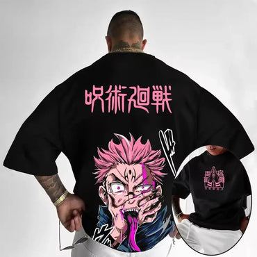 Jujutsu Kaisen T-Shirt: Men's Anime Graphic Tee (ONLINE ORDER ONLY)