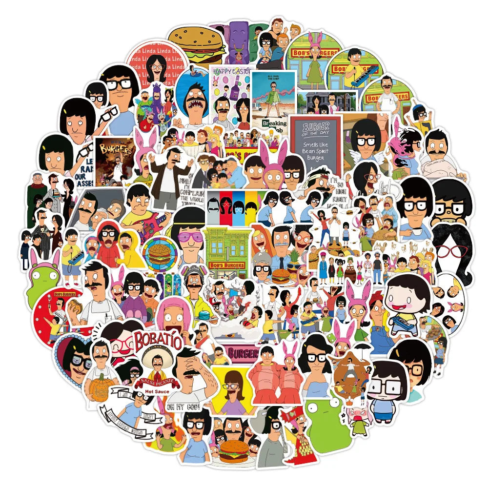 Bob’s Burgers Sticker Packs (ONLINE ORDER ONLY)