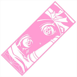 Cartoon Car Sticker Window Decoration Anime Lovely Girl Stickers Laptop Computer Auto Parts Die Cutti Vinyl Decals (ONLINE ORDER ONLY)