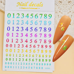 1Pc Laser Silver Gold Lines Stripe Nail Sticker Metal Strip Luxury Nails Slider Self Adhesive Slider Papers Transfer Stickers *& (Online Order Only)