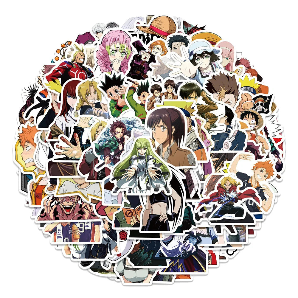 Mixed Anime Sticker Packs (ONLINE ORDER ONLY)