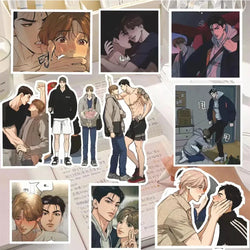 10/30/66pcs Anime Korean Manwha Jinx Stickers Joo Jaekyung Kim Dan Manga Decals Laptop Motorcycle Phone Car Waterproof Sticker (ONLINE ORDER ONLY)
