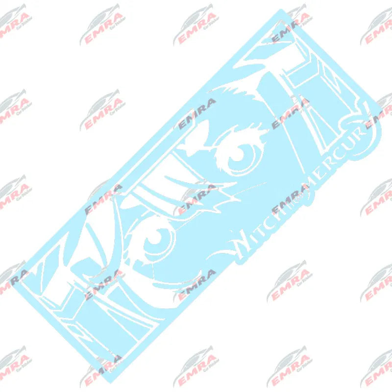 Japanese Anime Character For Car Sticker Die Cutting Vinyl Decal Girl Decoration Notebook Bumper Window External Accessories (ONLINE ORDER ONLY)