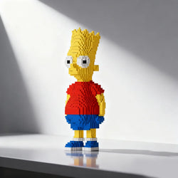 Simpsons Lego Set - Bart Simpson Sculpture (ONLINE ORDER ONLY)