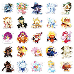 10/30/50PCS Cookie Run Kingdom Stickers Toys Skateboard Guitar Computer Skateboard Cup Desk Cartoon Cute Creative Graffiti Toy (ONLINE ORDER ONLY)