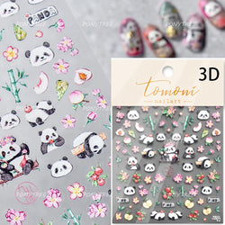 Graceful Peach Blossom Blessing Sachet Pretty Buckle Tassels Pendant Antique Radiant Adhesive Nail Art Stickers Manicure Decals (ONLINE ORDER ONLY)