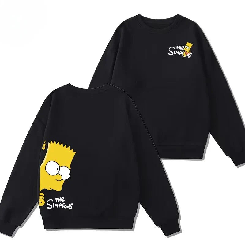 Simpsons Sweatshirt - Bart Peeking (ONLINE ORDER ONLY)