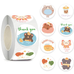 500pcs/roll Reward Stickers For Kids Children Kindergarten School Encouragement Students Games Toy Animals Stationery Labels (ONLINE ORDER ONLY)