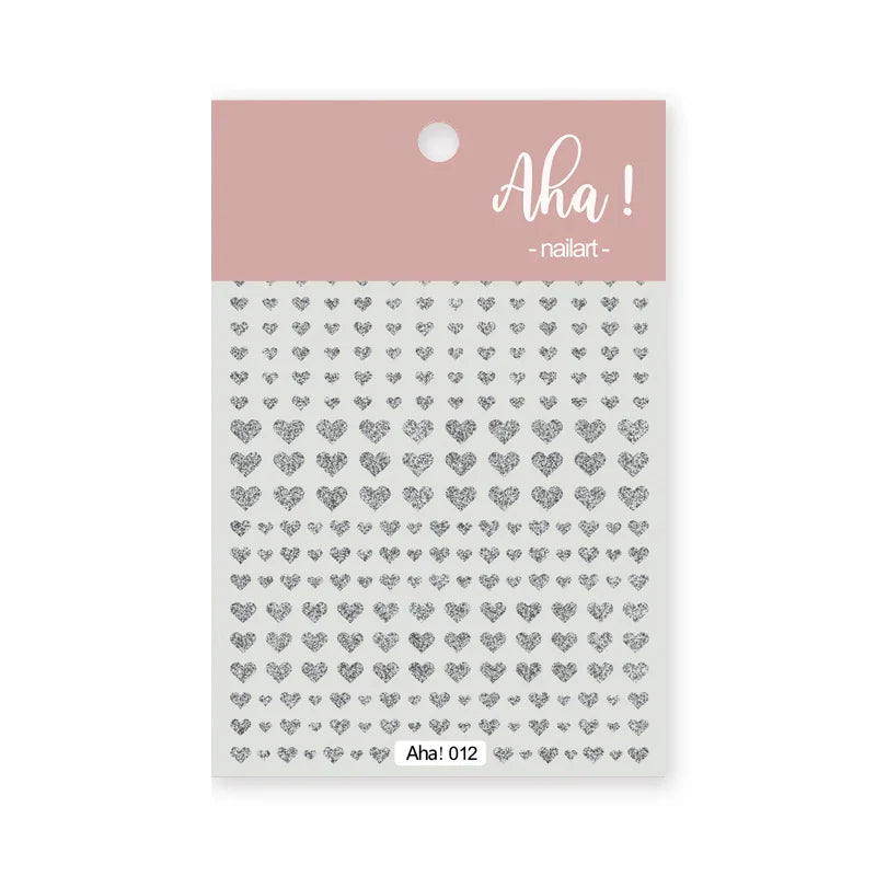 1pc Cute White Cloud Nail Stickers Ultra Thin Nail Art Stickers Self Adhesive Decals Star Moon/Flower/Clouds Kawaii Nail Decals (Online Order Only)