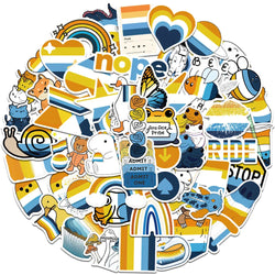 10/30/52PCS Aroace Pride LGBTQ Sticker Packs (ONLINE ORDER ONLY)