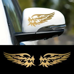 Feather wings Car Stickers Fashion Waterproof Vinyl Decal Car Styling Decoration Accessories Auto Sticker (ONLINE ORDER ONLY)