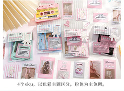 30Pcs Korean Ins Cute Girl Heart Scrapbooking Stickers Hand Account Idol Card Album DIY Phone Deco Material Stationery Sticker (ONLINE ORDER ONLY)