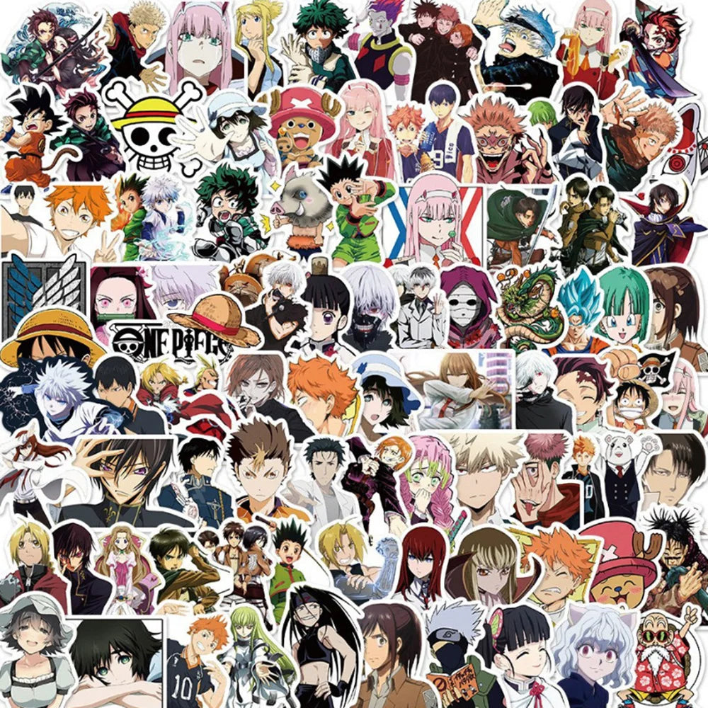 Mixed Anime Sticker Packs (ONLINE ORDER ONLY)