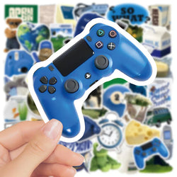 10/30/50PCS Fresh Cow Cheese PVC Graffiti Sticker Sticky Aesthetic Color Decorative Scrapbook DIY Child Phone Stationery Supply (ONLINE ORDER ONLY)