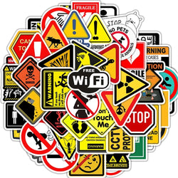 10/30/50PCS Warning and Label Sticker Packs (ONLINE ORDER ONLY)