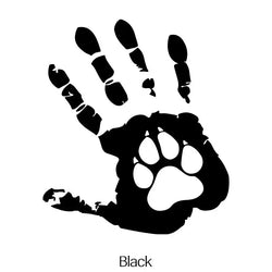 A Fun Handprint and Dog Paw Print Decal! Car Personality Funny Car Stickers, Trunk Cover Car Stickers, (ONLINE ORDER ONLY)