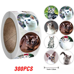 100-500pcs Cartoon Animals Sticker for Children 8 Designs Cute Thank You Scrapbooking Stationery Sealing Labels Rewards Stickers (ONLINE ORDER ONLY)