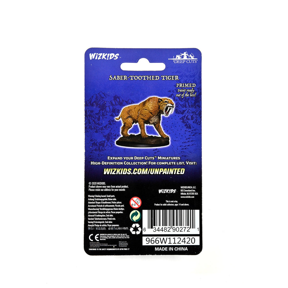 Pathfinder Battles: Deep Cuts - Saber-Toothed Tiger (ONLINE ORDER ONLY)