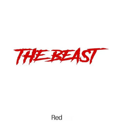 THE BEAST Stickers, For Car,Automobile,Motorbike,Trucks,Windows,Bumper,Waterproof Vinyl Decal (ONLINE ORDER ONLY)