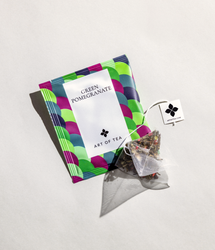 Green Pomegranate Tea Eco Teabag Sachets (Online Only)