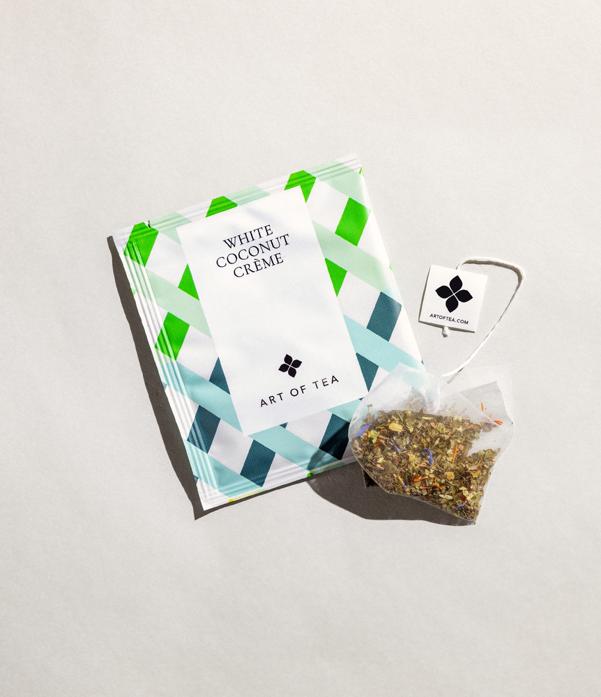 White Coconut Crème Eco Teabag Sachets (Online Only)