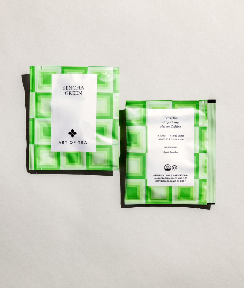 Sencha Green Tea Eco Teabag Sachets (Online Only)