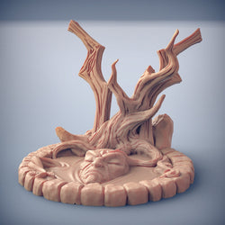 3D Printed Artisan Guild Sacred Well Deepwood Alfar Set 28mm 32mm (Online Only)