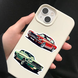 50pcs Car Cartoon Stickers Vehicle Diverse Designs Waterproof PVC Sticker Decals for Luggage Journals Computer Decals (ONLINE ORDER ONLY)