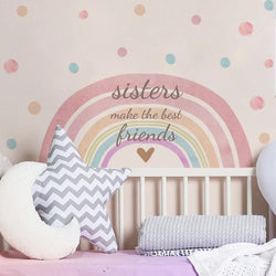 Rainbow Love Dot Wall Stickers - Creative Living Room Decoration (ONLINE ORDER ONLY)