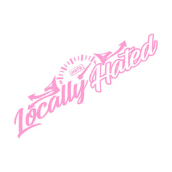 JDM Car Sticker Locally Hated for Windshield Banner Decoration Competition Style External Accessories Waterproof Vinyl Decals (ONLINE ORDER ONLY)