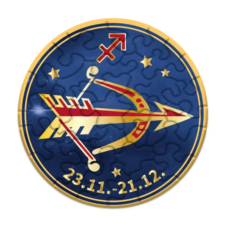 Sagittarius Zodiac 33 Piece Mini Matchbox Jigsaw Puzzle Curiosi (ONLINE ORDER ONLY)
