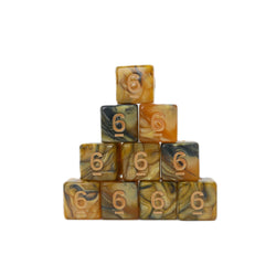 Saharan Sands 10d6 - DnD Dice Set | Acrylic RPG Gaming Dice (ONLINE ORDER ONLY)