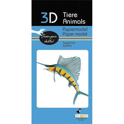 Sailfish 3D Cardboard Model Kit Fridolin (ONLINE ORDER ONLY)