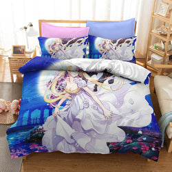 Anime Sailor Moon Pattern Bedding Set Quilt Covers (Online Order Only)