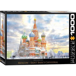 Saint Basil's Cathedral Moscow Russia 1000 Piece Jigsaw Puzzle Eurographics