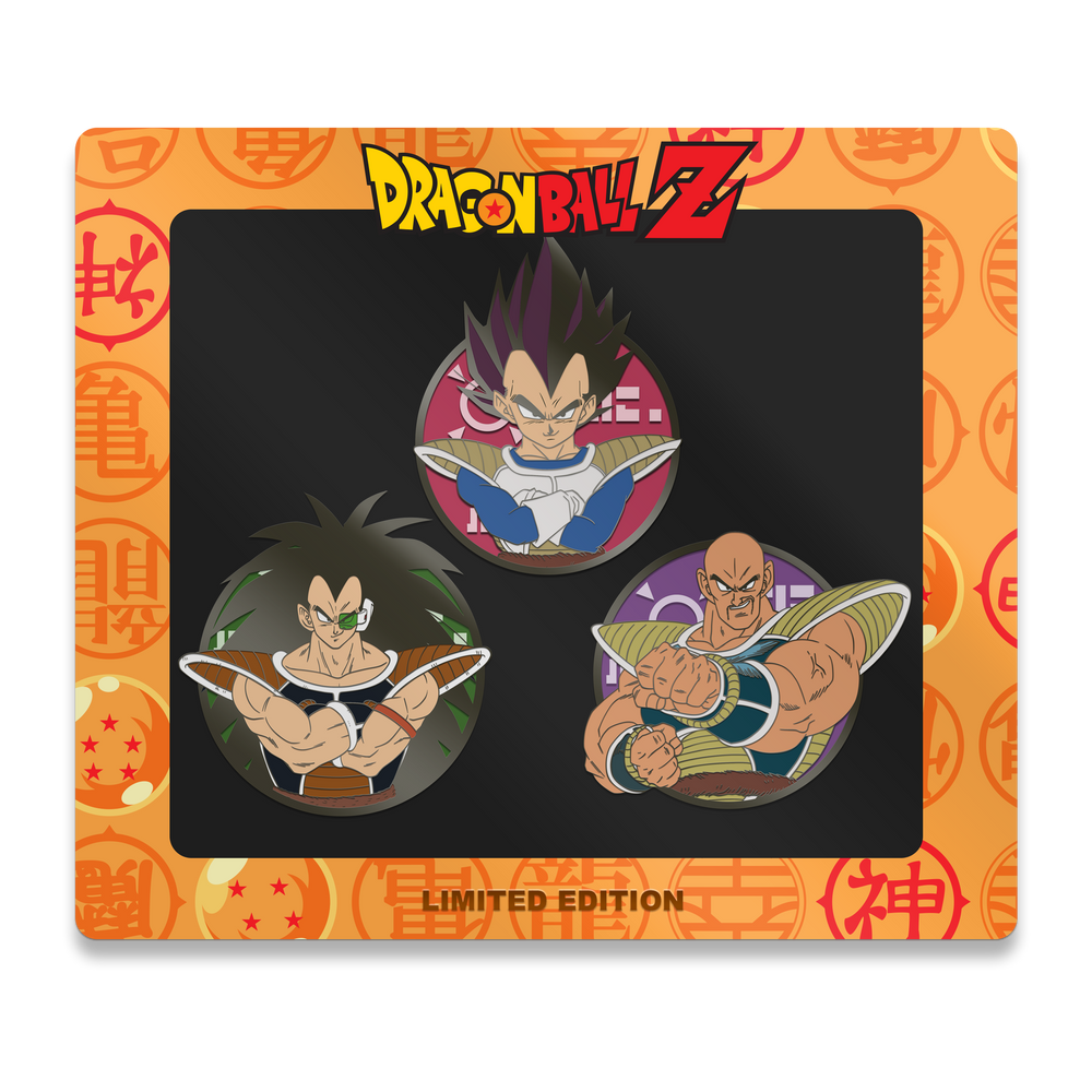 Pin Club: Saiyan Villains Pin Set (ONLINE ORDER ONLY)