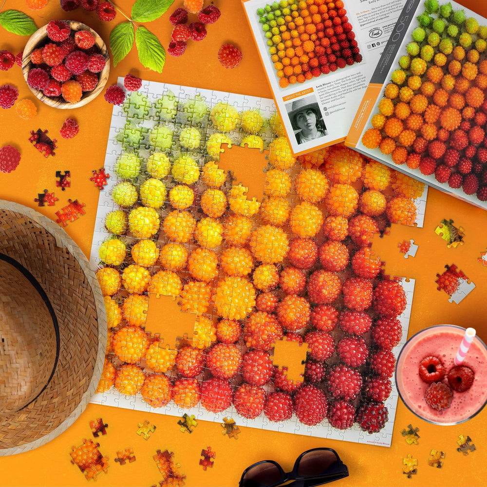 Salmonberries 500 Piece Jigsaw Puzzle Fred (ONLINE ORDER ONLY)