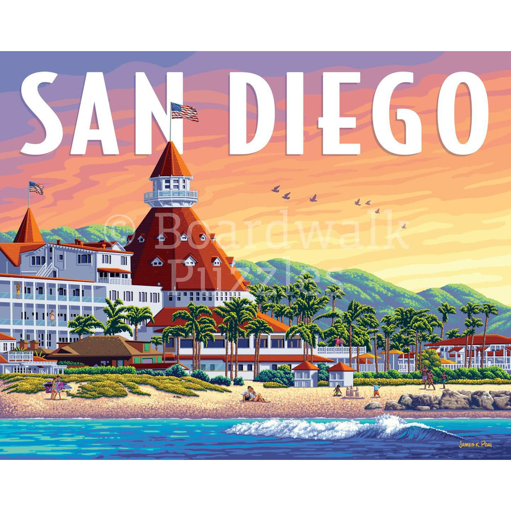 San Diego 210 Piece Jigsaw Puzzle Boardwalk (ONLINE ORDER ONLY)