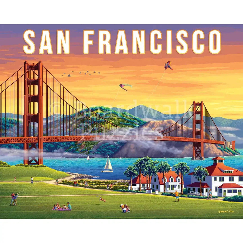 San Francisco 500 Piece Jigsaw Puzzle Boardwalk (ONLINE ORDER ONLY)