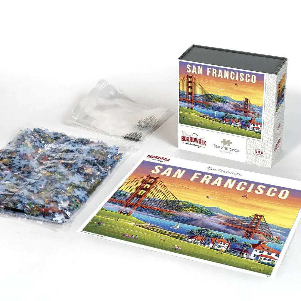 San Francisco 500 Piece Jigsaw Puzzle Boardwalk (ONLINE ORDER ONLY)