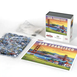 San Francisco 500 Piece Jigsaw Puzzle Boardwalk (ONLINE ORDER ONLY)