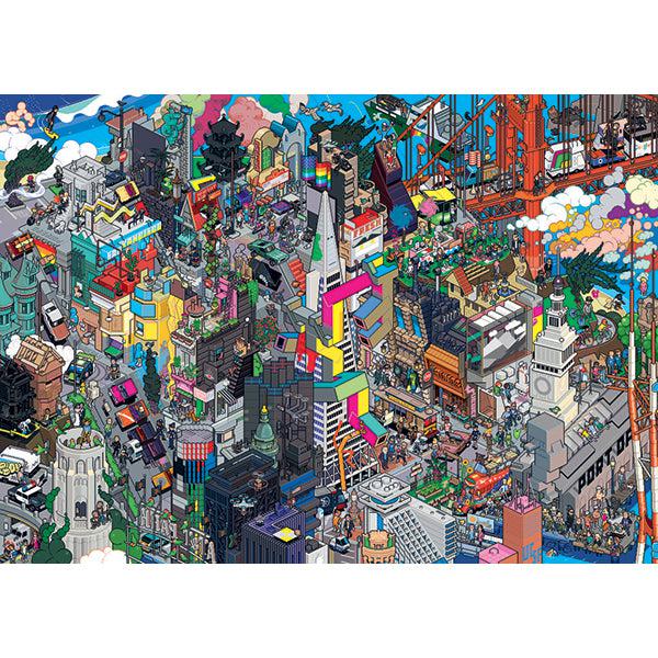 San Francisco Quest Pixorama 1000 Piece Jigsaw Puzzle Heye (ONLINE ORDER ONLY)